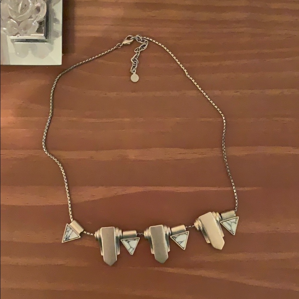 LOFT geometric necklace